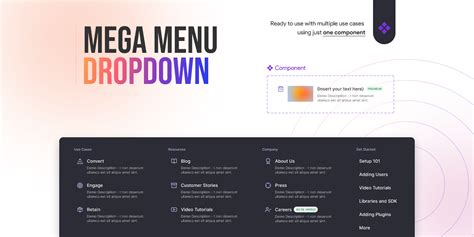 Re: Mega Menu Dropdown .